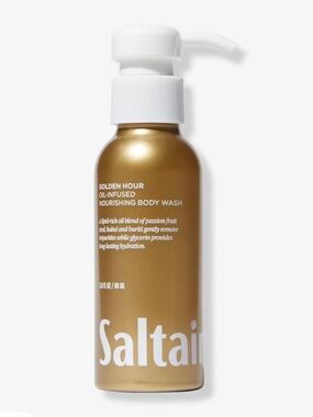 5/$25 Saltair Oil-Infused Nourishing Body Wash Golden Hour